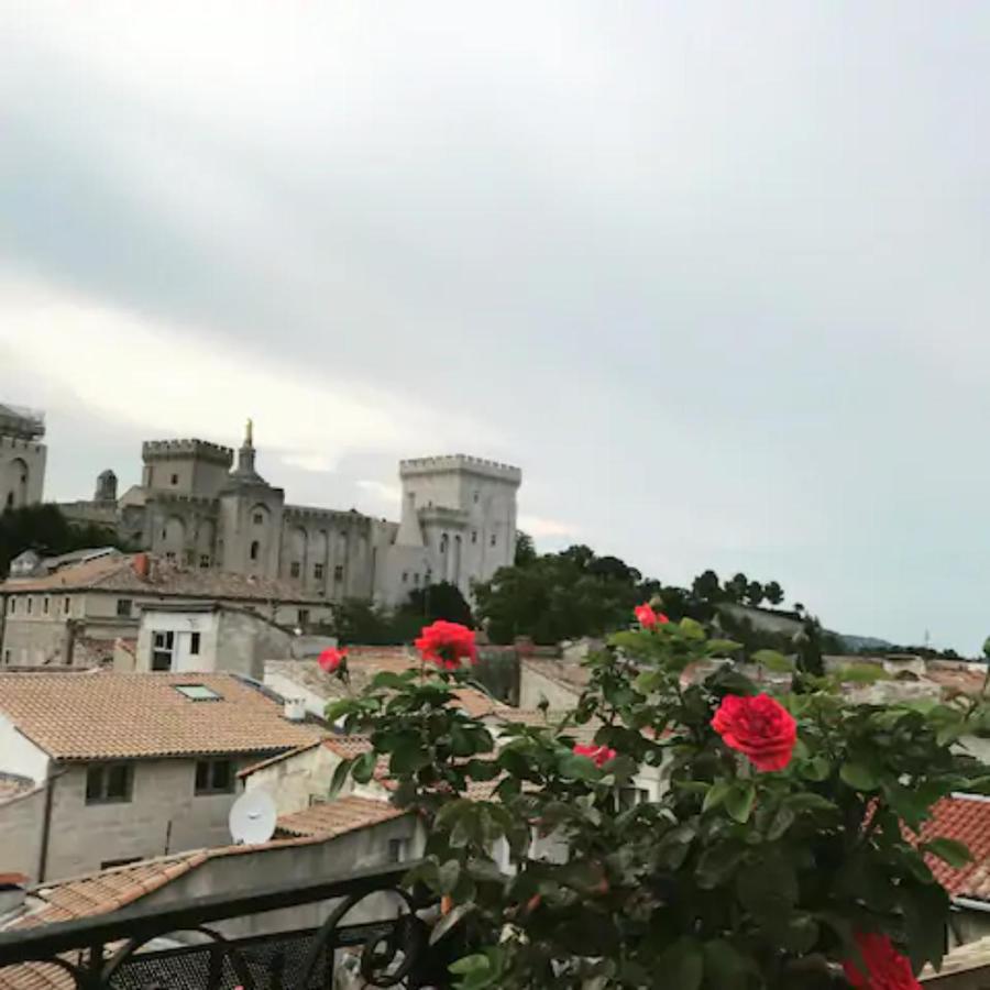 Magnifique Appartement De Charme Avec Vue Sur Le Palais Des Papes A Avignon Wifi Gratuit Exteriér fotografie