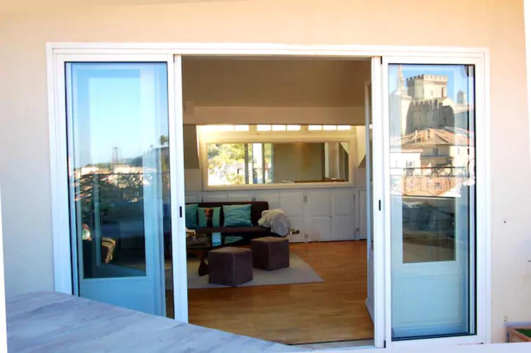 Magnifique Appartement De Charme Avec Vue Sur Le Palais Des Papes A Avignon Wifi Gratuit Exteriér fotografie