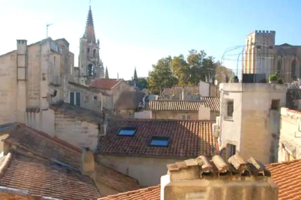 Magnifique Appartement De Charme Avec Vue Sur Le Palais Des Papes A Avignon Wifi Gratuit Exteriér fotografie